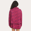 <span class="grassetto"> FELPA </span> Colletto Texture Magenta